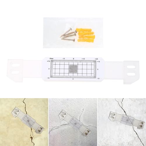 Surveiller la déformation des murs de maison ancienne avec jauge - 3