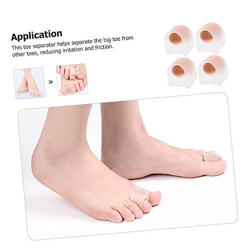 Outanaya Toe Spacer for Women Men Toe Separators for Bunions Foot Care Supplies Reusable - Thumbnail 5