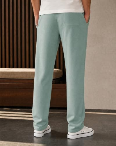 Image of Nobero Joggers for Men | Solid Trackpants for Men | Regular Fit | Elasticated Waist with Drawcord | Soft & Breathable Fabric | Casual Everyday Wear