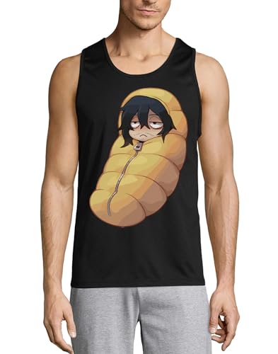 Débardeur en coton pour homme Noir Anime 120 idéal pour vos sorties d'été