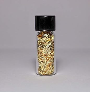 Gold Metal 99.999% Pure Element 79 Au Chemistry Sample Foil - Science Experiment - Chemistry kit - Periodic Table, Element Collection, Transition Metals