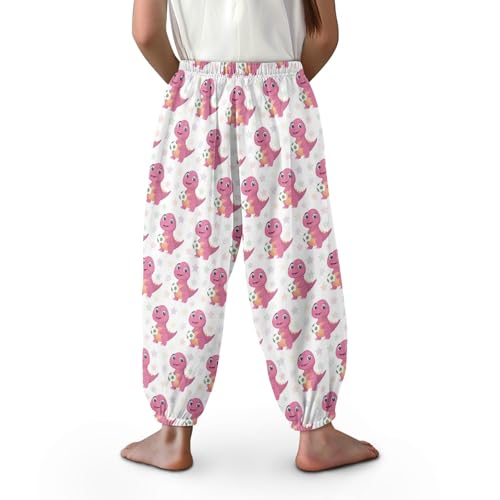 Image of Unisex Little Kids Yoga Trousers Bohemian Beach Pants Baggy Harem Activewear for Boys and Girls Age 3-10