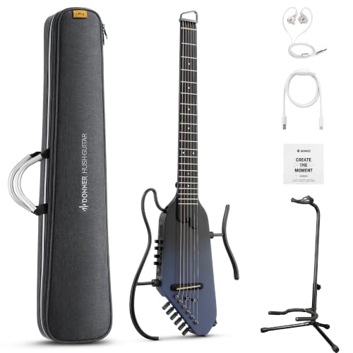 Donner HUSH-I Pro �X�^���h�t���Z�b�g �X�y�[�X�t���C �T�C�����g�A�R�[�X�e�B�b�N�M�^�[ �G�t�F�N�g���� USB�[�d�o�b�e���[���� �C���z���Ή� �W���Z��Ή� ��ԗ��K �h�i�[