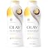 Olay Body Wash for Women, Ultra Moisture, 24/7 Moisture Barrier Repair, Hydrating Formula for Healthy Soft Skin, Vitamin B3 & Hyaluronic Blend, All Skin Types, Shea Butter Scent, 22 fl oz (Pack of 2)