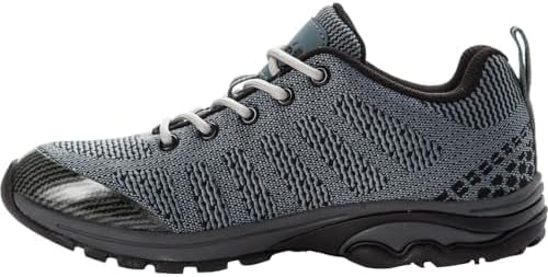 Propét Women's Petra Shoe, Dark Grey/Black, 11 B US | Image 2
