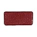 Men'S Fashion Magic Money Clip Leather Minimalistic Slim Wallet(Red)