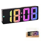 【Utilisation facile et cadeau idéal】L'horloge a été conçue dans un esprit de simplicité absolue et est livrée avec un manuel d'instructions détaillé pour votre commodité, vous n'aurez aucun problème à l'utiliser. Que vous soyez un professionnel occupé, un étudiant ou quelqu'un qui apprécie une bonne nuit de sommeil, ce réveil répondra à vos besoins. C'est une excellente idée de cadeau pour les vacances, les anniversaires et Noël.