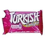 Turkish Delight Bar 51g (Pack of 21) | Sweet Rose-Flavored Jelly Center Covered in Milk Chocolate | Classic Treat for Chocolate Enthusiasts