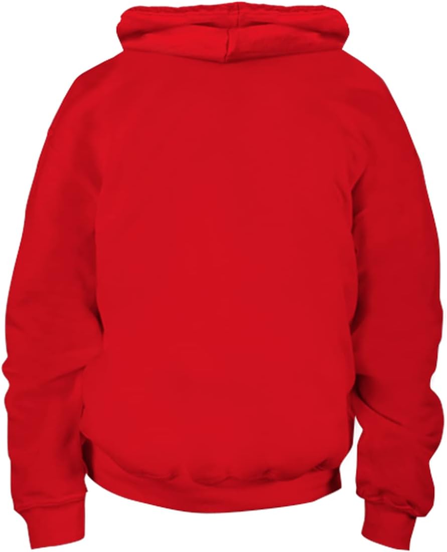 Unvaccinated 2021 Clothing Plus Size Classic Tops Tees Girls Boys Youth Hoodie Red Long Sleeve