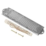 OSOLADY Mezuzah in Metallo Pergamena Sacra per Decorazione Casa e Ufficio, Targhetta Benedizione Famiglia Vintage e Icone Religiose Distintive