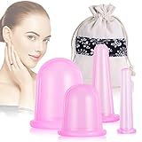 【Schröpfen für Cellulite】 - Cellulite schröpfen silikon kann Cellulite und die Taschenfaszie glätten, die Durchblutung verbessern, den Stoffwechsel und die Lymphzirkulation fördern. Er wirkt sehr effektiv bei der Reduzierung von Cellulite und macht Ihre Haut glatter und elastischer