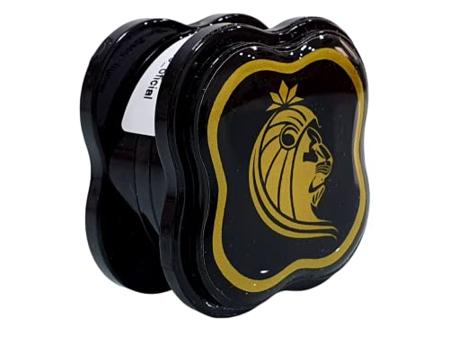 Dichavador Puff Life Collab Kings Edições Triturador Policarbonato 3 Partes (Preto)