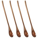 En bois : fabriquées en bois massif, ces cuillères à café en bois offrent une solution idéale pour mélanger vos boissons quotidiennes, alliant beauté naturelle et confort d'utilisation. elles peuvent également servir de cuillères à dessert ou de cuillères à cocktail