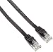 Produktbild EFB RJ45 Flachpatchkabel U/UTP, Cat.6A, PVC, 3m, Schwarz