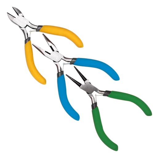 Jogo De Alicates De Corte Eletronica Artesanato Bijuterias