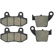 Motorcycle Accessories Front And Rear Brake Pads Compatible With KAYO T4 T6 K6 MX6 SHINERAY X2 XY250GY-2A ZUUMAV S7 Enduro Dirt Pit BikeFront and Rear
