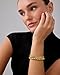 PAVOI 14K Gold Plated Beaded Bracelet Pack for Women | 3-Piece Stackable Gold Beaded Bracelets | Stretchable Non Tarnish Gold Bracelet Stack | Trendy fashion Waterproof Jewelry
