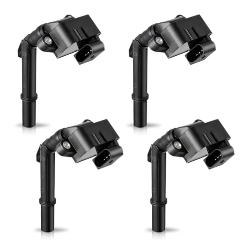 ENA Ignition Coil Pack UF887 Compatible with Mercedes-Benz A220 A35 AMG C300 CLA250 E350 GLA250 GLA35 GLB250 GLB35 GLC300 GLE350 2019-2023 2.0L L4 Coils Set of 4 Replacement for 2649060200 GN11053