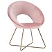 Duhome Silla de Comedor diseño Retro con Brazos Silla tapizada Vintage sillón...