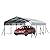 13x20FT Heavy Duty Carport, Metal Carport with Reinforced Frame and Base for All Weather, Metal Garage for Rucks, Boats, Tractors or Party