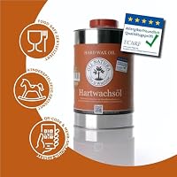 OLI-NATURA Hartwachsöl - 0.25L, farblos, natur - Holzöl für Möbel, Treppen, Türen & mehr - geprüft Allergikerfreundlich, lebensmittelecht-zertifiziert – Ansicht 2