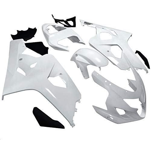 Httmt S0604- Unpainted Abs Plastic Injection Fairings Bodywork Compatible With 04-05 Suzuki Gsxr 600 750 #TOP6