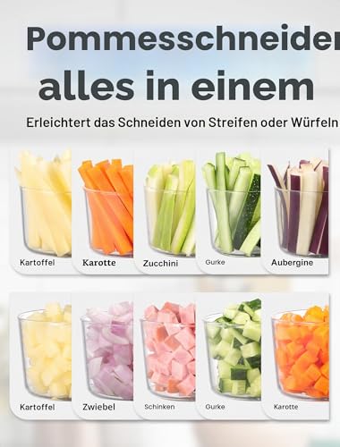 Foto von Geedel Pommesschneider, Hochwertige Kartoffelschneider mit Edelstahlklinge