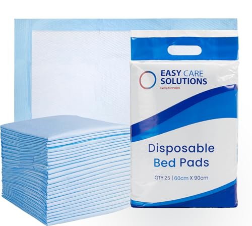 Easy Care Solutions Disposable Incontinence Bed Pads 60x90 cm, 4 Pack