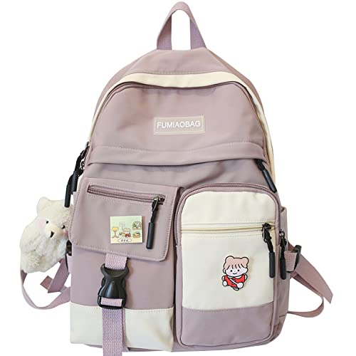 Sac d'étudiante de grande capacité pour transporter livres et ordinateur sans effort
