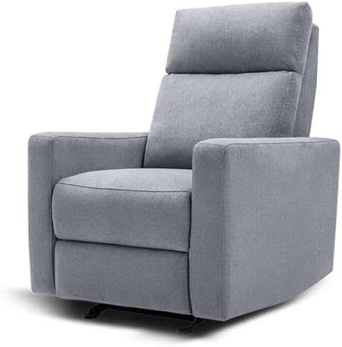 Miniatura 3 de Nurture&amp; The Manual Glider - Silla reclinable moderna de primera calidad con tela a prueba de derrames y manchas, diseñada con una combinación
