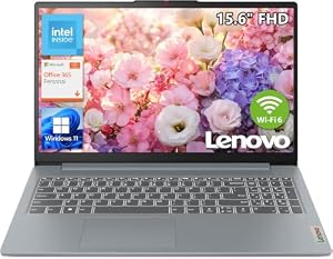 Lenovo IdeaPad Slim 3 16 Zoll Gaming Laptop, Intel 10-Core i7-13620H bis zu 4, 9 GHz, 8 GB DDR5 RAM, 512 GB SSD, WUXGA (1920 x 1200) IPS-Display, Wi-Fi 6, Windows 11 Home, Moon Gray