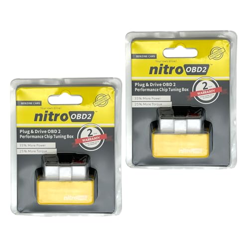 Hugwits 2 PCS Car Power Upgrade Pro, Plug-and-Play Power Booster,