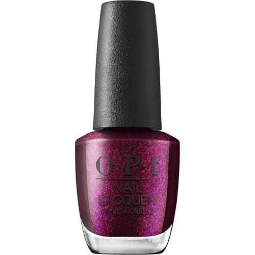 OPI The New OPIcons Nail Lacquer Collection -Long-Lasting, Quick Dry Luxury Varnish for Manicure & Pedicure - Original High-Performance Purple Nail Polish - Lincoln Park After Brunch (15ml)