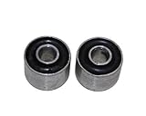 Maße: 28 x 23 x ca.10,2mm Motorlager, Gummipuffer, Gummi Lager 28x23mm für 4 Takt China Roller im Set (2 Stück) z.B. für GY6,139Q,Rex RS,Kymco,Adly,Flex Tech,JMSTar