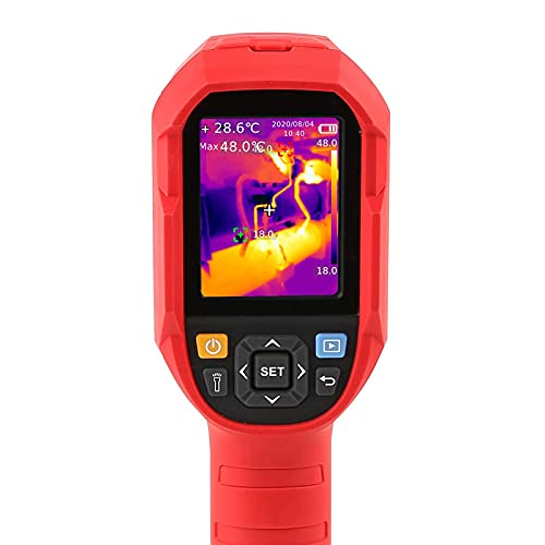 Uni-T Uti260B Thermal Camera Imager 49152Pixels 256X192 Ir Resolution Handheld Infrared Camera Thermal Imaging Ip65 2 Meter Drop Durability Rechargeable 7 Palettes 2.8” Lcd Display Screen 16Gb Microsd #TOP7