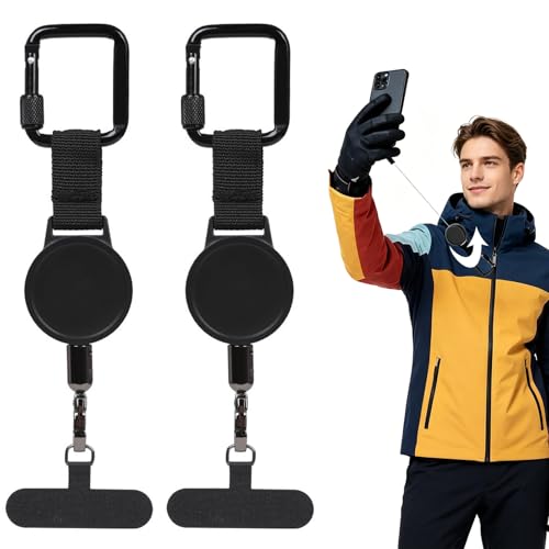 Attache antivol pour téléphone rotative à 360° avec fil d'acier épais