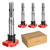 NPAUTO Compatible with Ignition Coils 2.0T 3.0T 3.2L 2006-2016 Audi A4 A5 A6 A7 Q5 SQ5 Q7 R8 S4 S5...