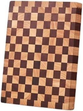 キッチン用品 抗菌・抗カビ アカシア材のまな板 無垢材の両面市松模様の