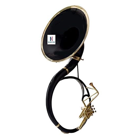 Brass Sousaphone 22" Valve Big Tuba Made Of/Full Brass W/Bag Tubas Black Finish Musical Instrument Gift