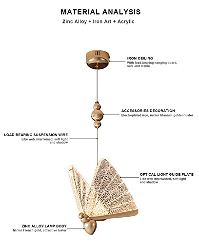 Lampe de lit nordique et lustre de luxe pour escalier moderne