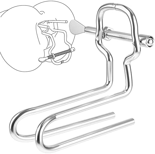 Analexpander Vaginal Expander Personal Wand Massager Metal Anal Plugs Adjustable Butt Plug with Stainless Steel Material BDSM SM Sex Toys for Men Women Vaginal Anal Expander