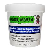 Odor Ninja Chlorine Dioxide Generation Kit for Aggressive Odor Removal in Cars, Trucks, Boats, or Other Spaces up to 250 Square Feet (23.2 Meters)