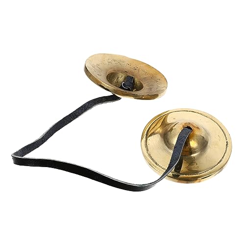 Abaodam Meditation Chime Ring The Bell Durable Brass Easy to Carry Percussion Instrument