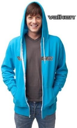 Valken Hoody Word-Turquoise-L