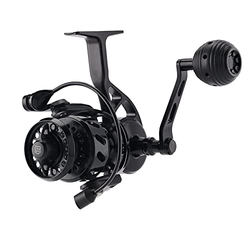 New From Van Staal-Vr51B (Left Handed) Bailed Spinning Reel Black #TOP1