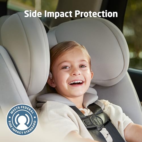 Maxi-Cosi Pria All-in-One Convertible Car Seat, Infant to Toddler Car Seat, Easy-Install Harness, Machine-Washable Cover, 5-100 lbs, Sea Shadow — view 4