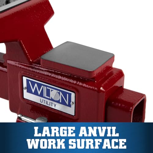 Wilton Utility Bench Vise, 4-1/2" Jaw Width, 4" Jaw Opening, 2-5/8" Throat (Model 674U) by Wilton - Image 6