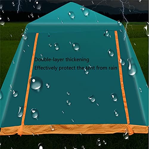 Carpa para camping impermeable y resistente al viento 4 personas miniatura 6
