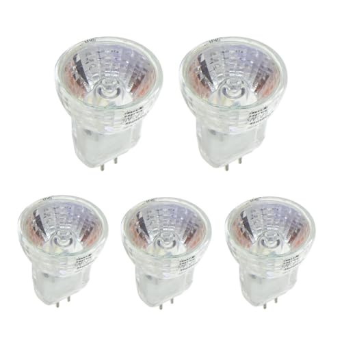 BLOMDE Mr8 Halogen Bulb 2700k Warm White-dimmable-high Cri 100 for Accent Lighting,track Light,replaces Mr8 Led-5 Pack(12V 35W)