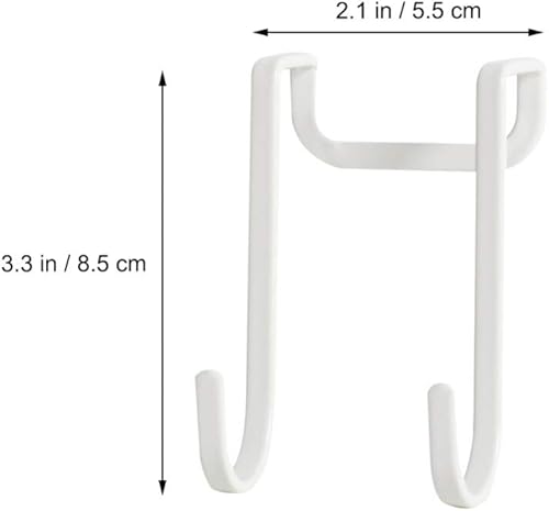Miniatura 9 de Cabilock Cajones de almacenamiento, 2 ganchos de hierro para puerta, plancha de planchar y tabla de planchar, organizador de almacenamiento, gancho